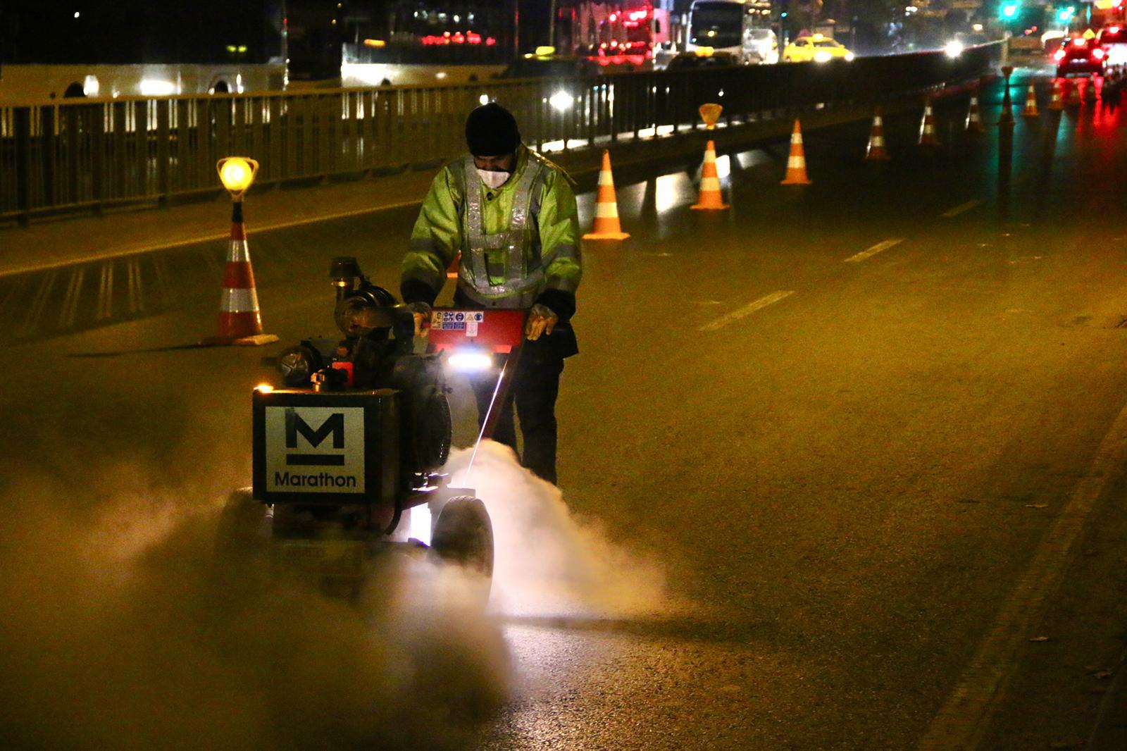 İstanbul Geneli İhtiyaç Duyulan Yollarda Çatlak Tamiri