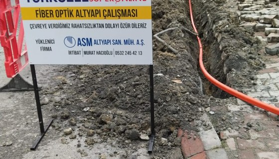 Esenyurt Sınırlarında 132 Km Fiberoptik Altyapı Çalışması